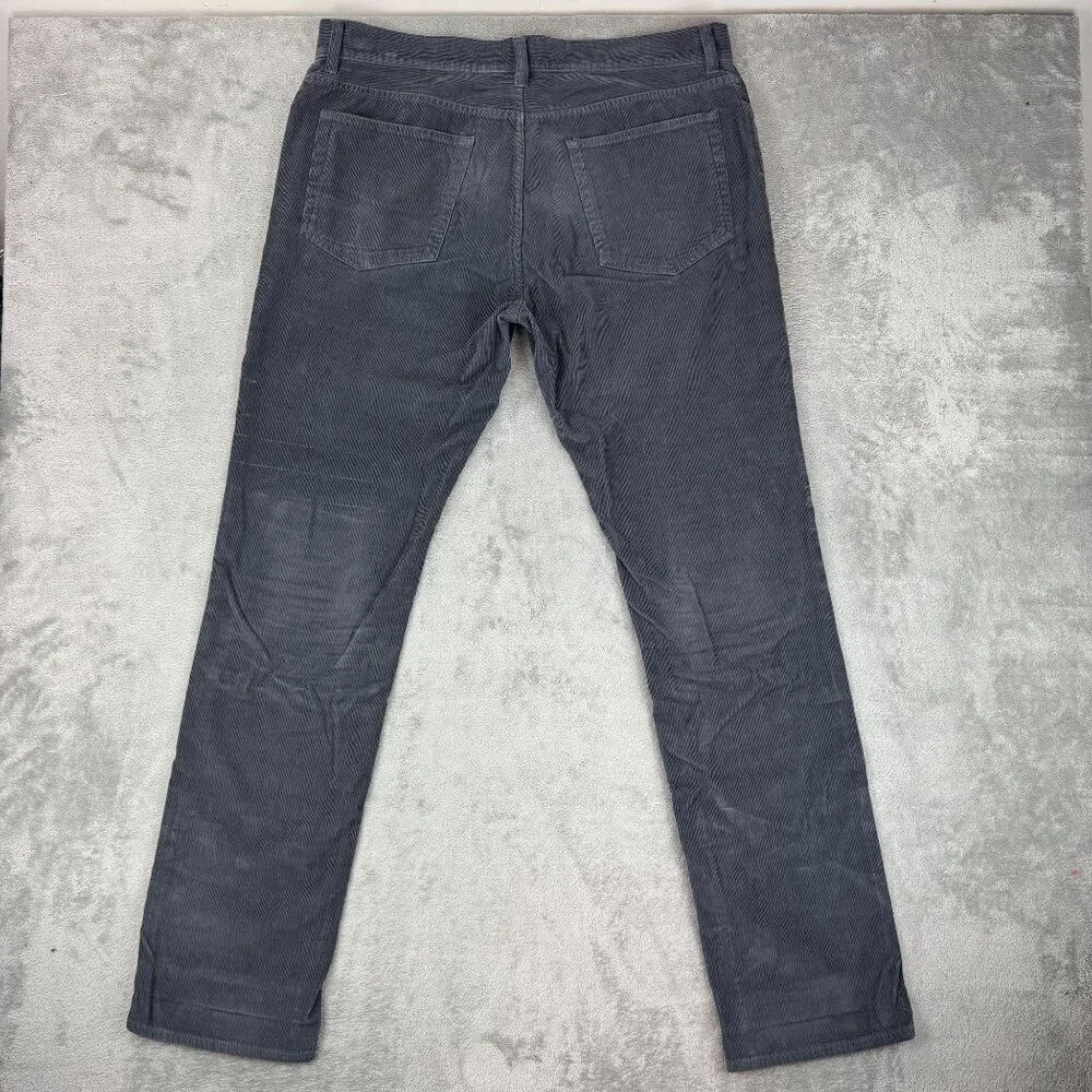 J CREW The Sutton Mens Corduroy Pants Grandpa Dark Business Casual Flat Front